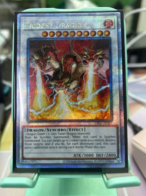 INFO-AE097 TRIDENT DRAGION 三戟巨龍 三戟龍王 三頭龍王